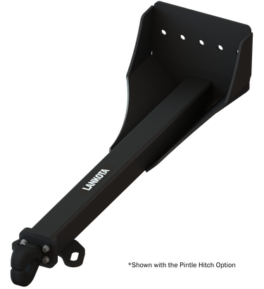 LANTH1500 -- Solid rear hitch for Case® & New Holland® combines